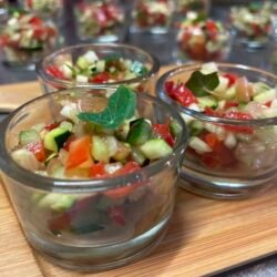 Tartare de légumes d'été