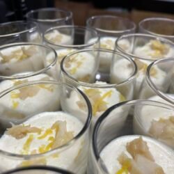 Tiramisu aux asperges et citron
